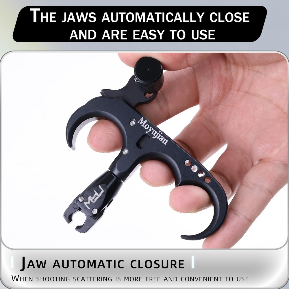 Compound Bow Release,Archery Release Aids, 360 ° Rotatable Mechanized Aesth
