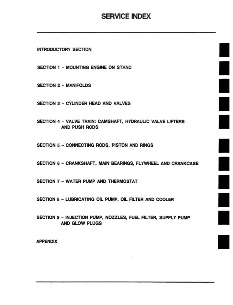 1988 1992 1993 Ford 7.3 Diesel Engine Shop Service Repair Manual