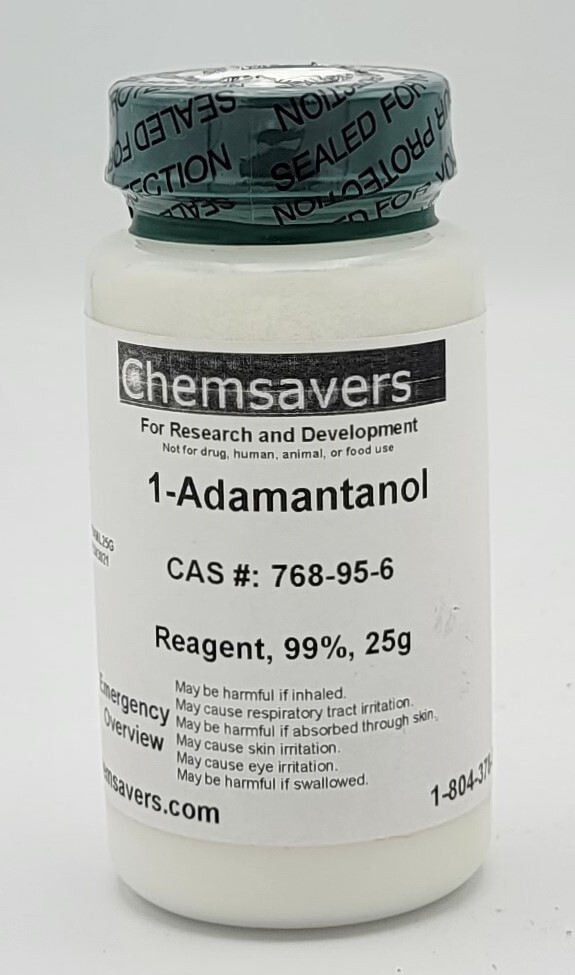 1-Adamantanol, Reagent, 99%, 25g