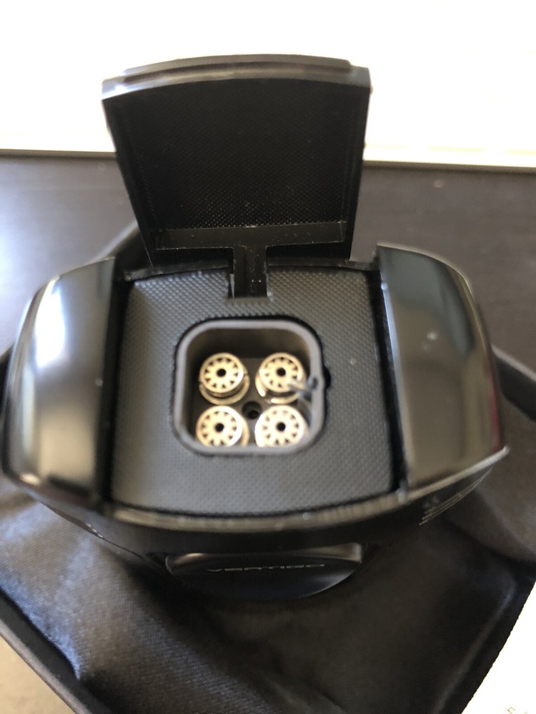 Vertigo Goliath Quad Flame Table Lighter - Black - New