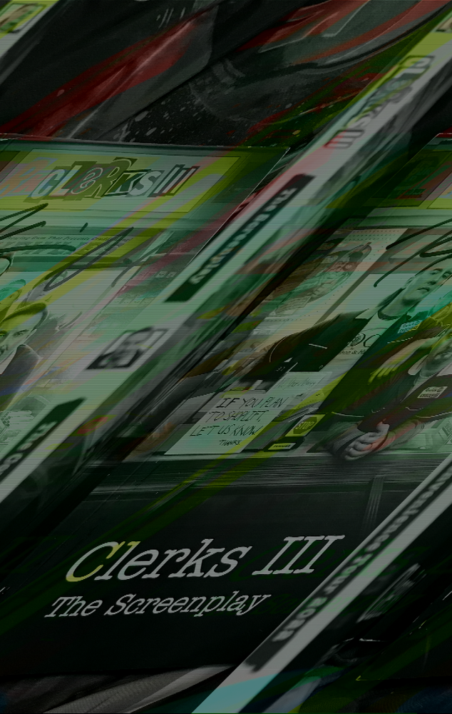 Authentic Kevin Smith Autographed Clerks III Screenplay Script Book