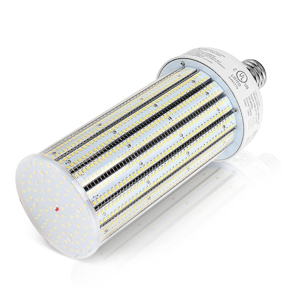 250W LED Corn Light Bulb E39 Mogul Base Bulbs Warehouse Workshop Lighting 5000K