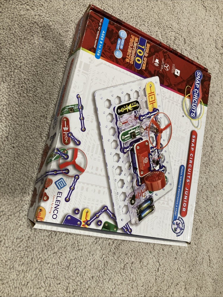 COMPLETE Snap Circuit Junior Kit Over 100 Electronic Projects ￼