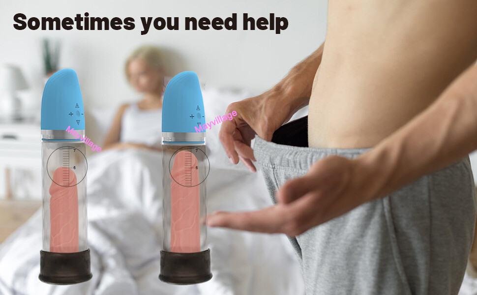 Penis Vacuum Sucking Pump Enhancer Male Masturbaters Enlarger Growth Cup Stroker