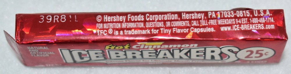 Ice Breakers Hot Cinnamon Gum Vintage