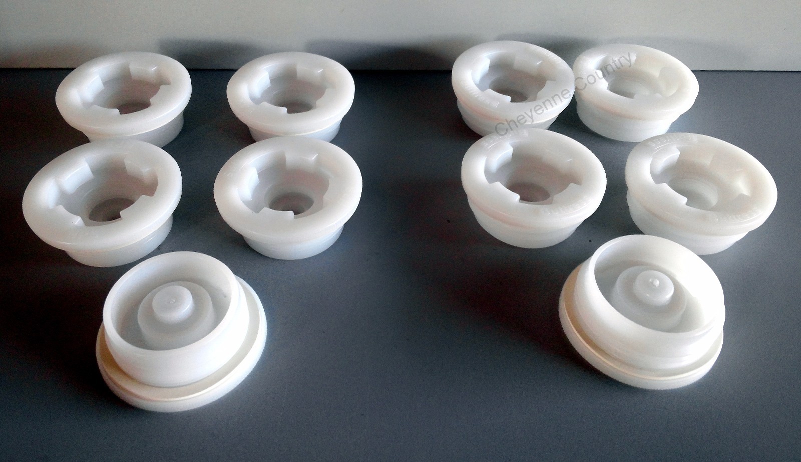 Poly Bung Cap 2" Fine Thread & Coarse Thread Combo for Plastic Drum Barrel