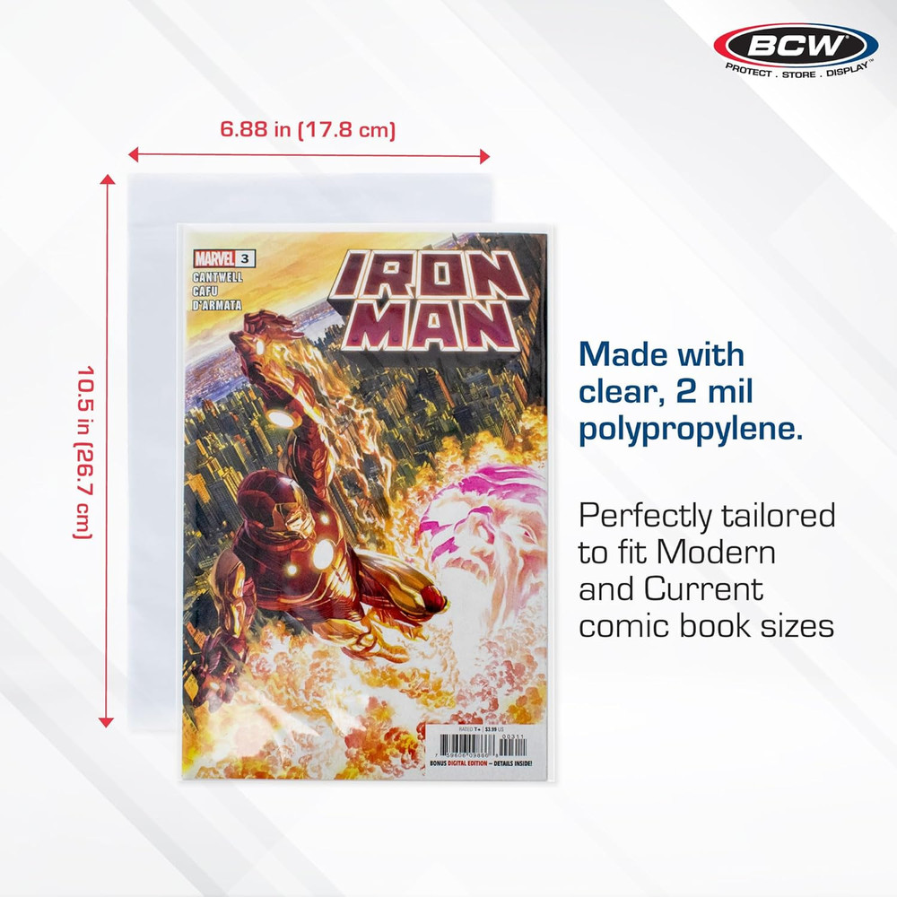 Current Comic Bags - 200 Count