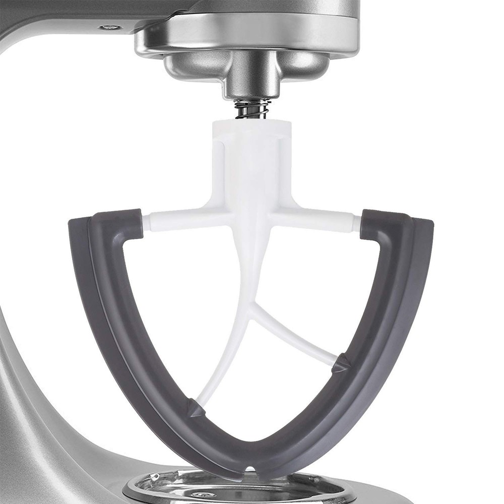 Flex Edge Beater for Kitchenaid Mixer, 4.5-5 Quart for Kitchen Aid Paddle Att...