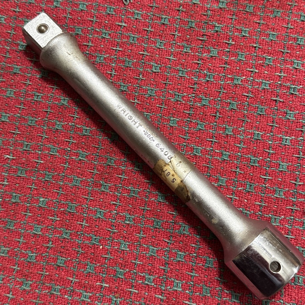 Vintage Wright tools 3/4 drive 8” Extension USA 🇺🇸 NOS