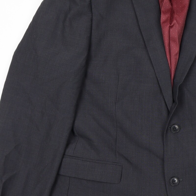 NEXT Mens Grey Wool Blend Suit Jacket Size 42 Reg