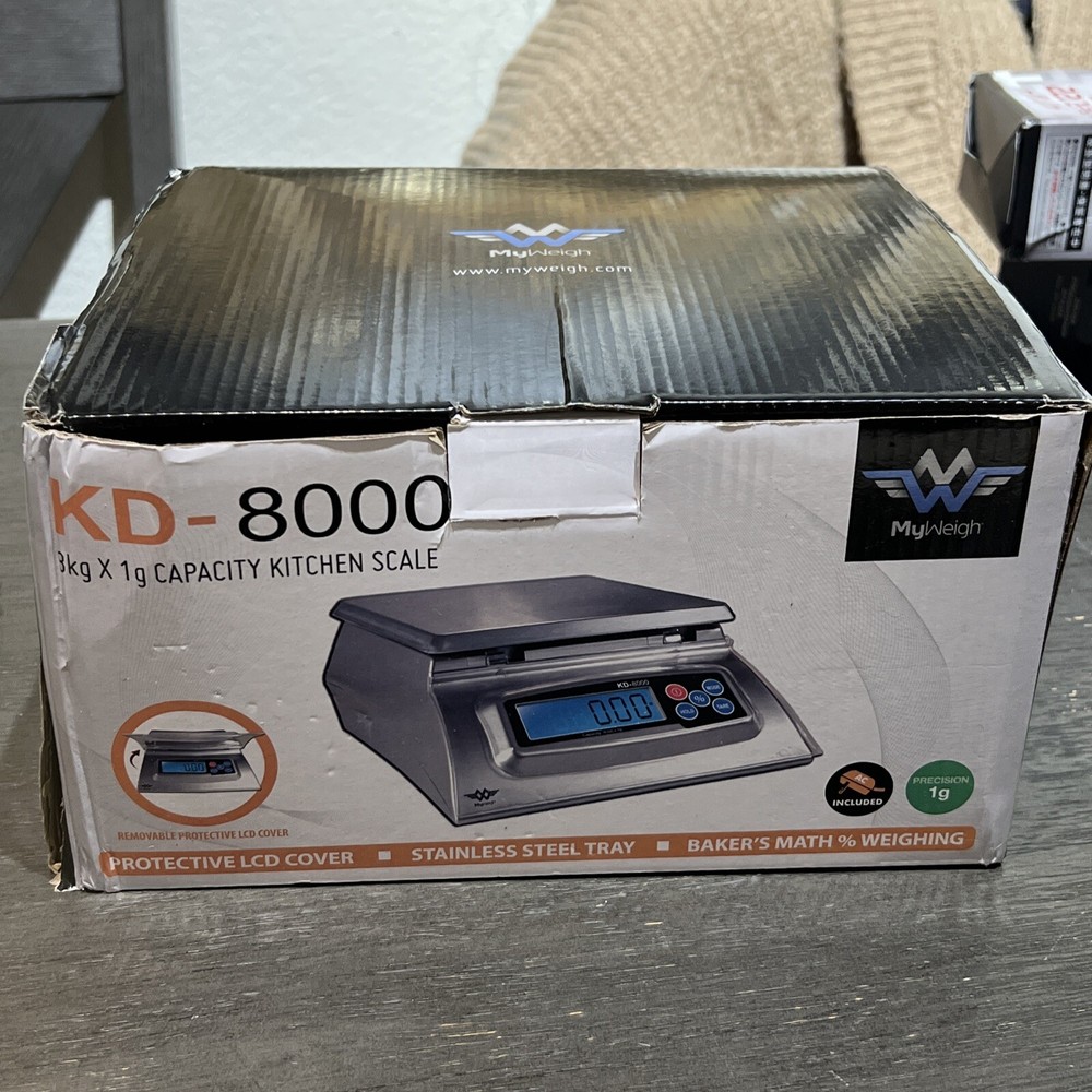 My Weigh KD8000 Kitchen Scale Bakers Math  KD 8000 Scale