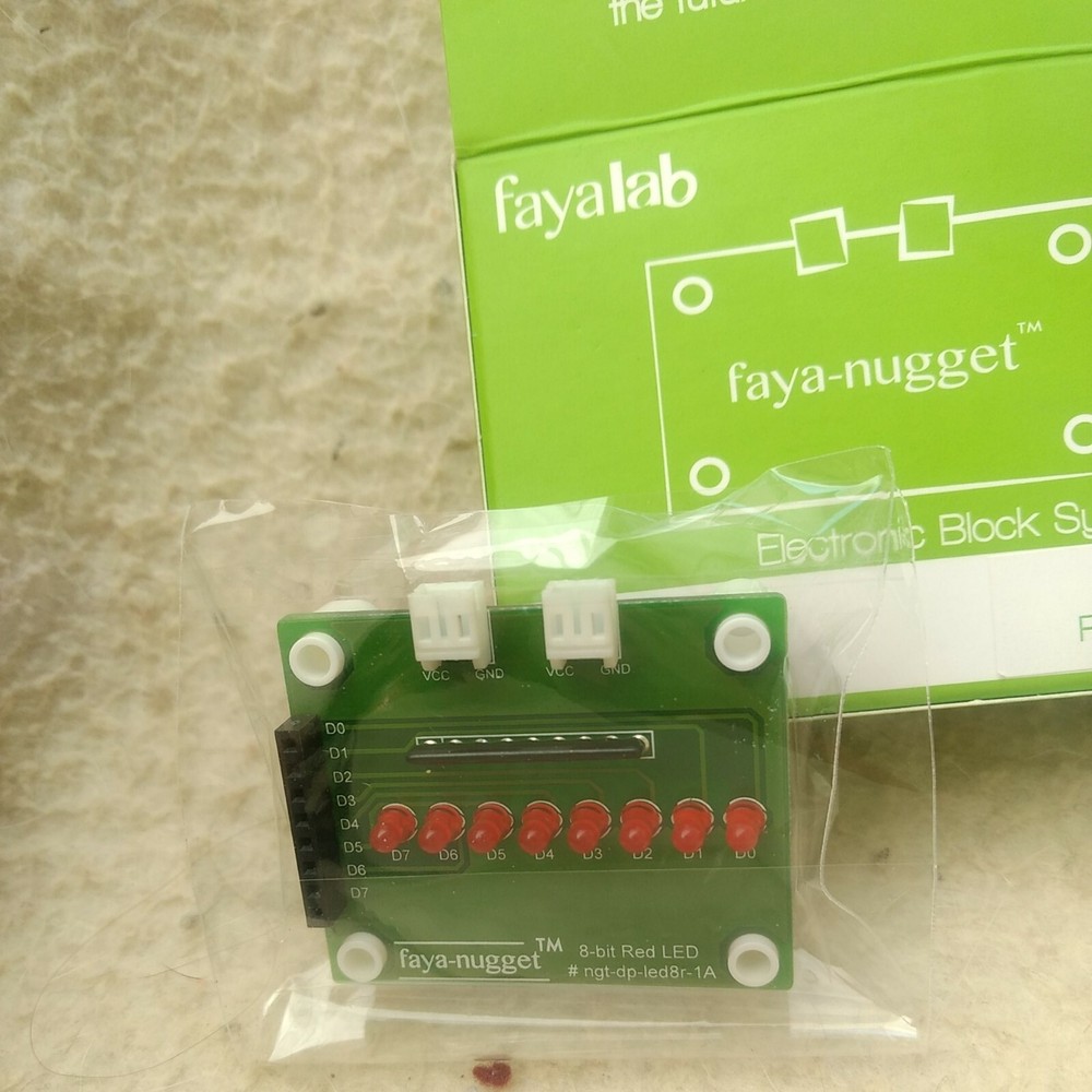 8-bit Red LED by Fayalab