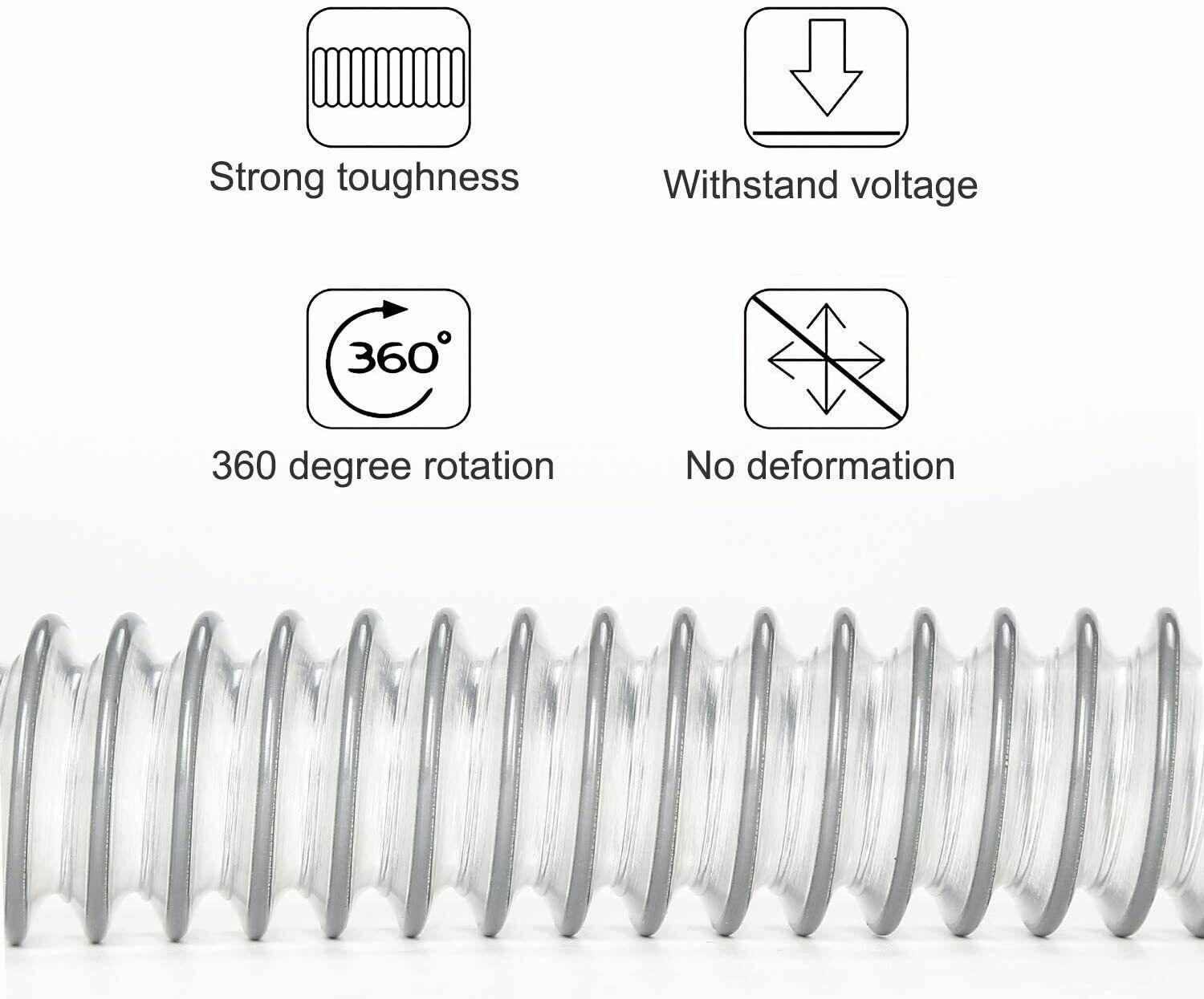 Extension Hose Pipe Attachment for Dyson V7V8V10V11V12V15G5 Vacuum Cleaner