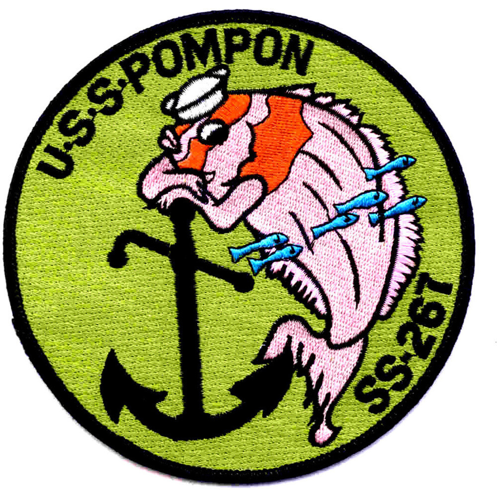 SS-267 USS Pompon Patch - Large