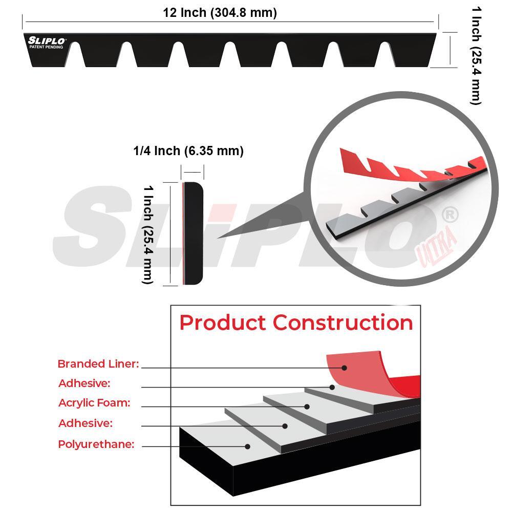 SLiPLO DIY Bumper Scrape Protector - Easy Install, Ultimate Protection