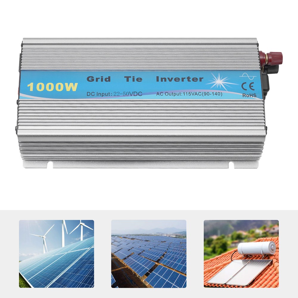 1000W Micro Grid Tie Inverter MPPT Function For Solar Wind System GTI1000W