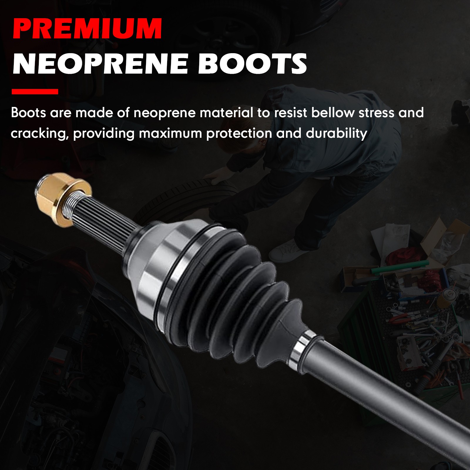 Front Left Right CV Axles AWD For Nissan Rogue 2008-2013 Rogue Select 2014 2015