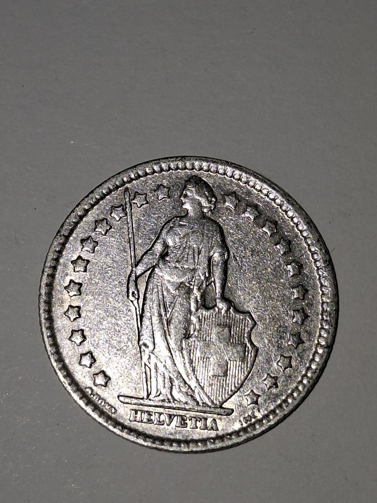 1 Franc 1914 Silver Switzerland