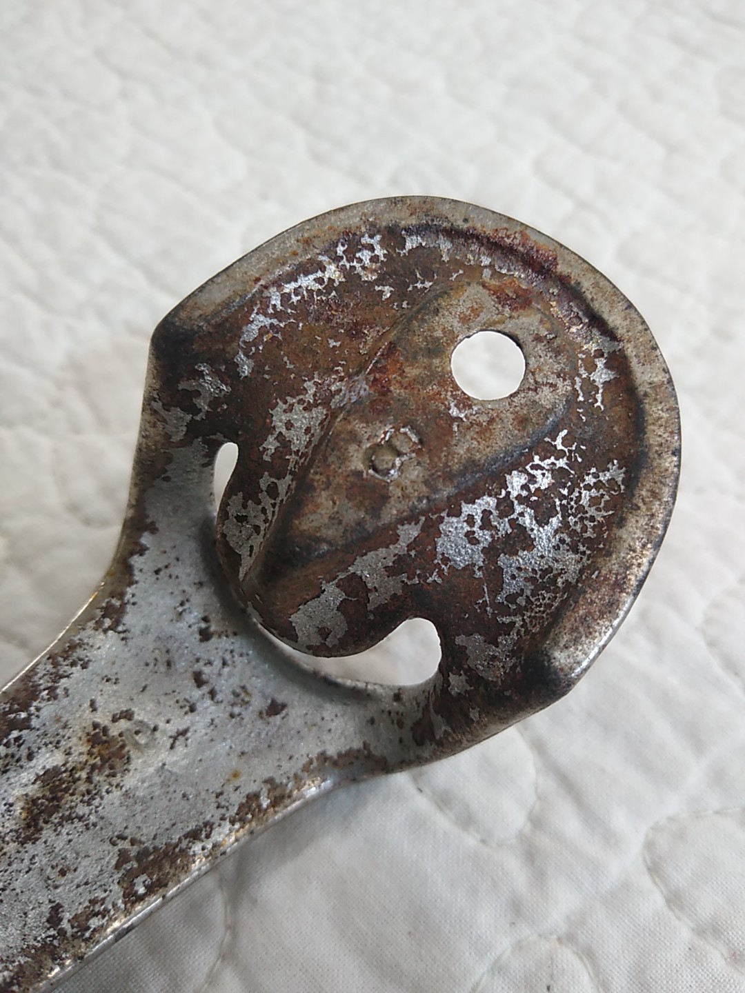 Vintage 1925 Orange Crush Wall Mount Bottle Opener - Starr - Brown Mfg. Co. 