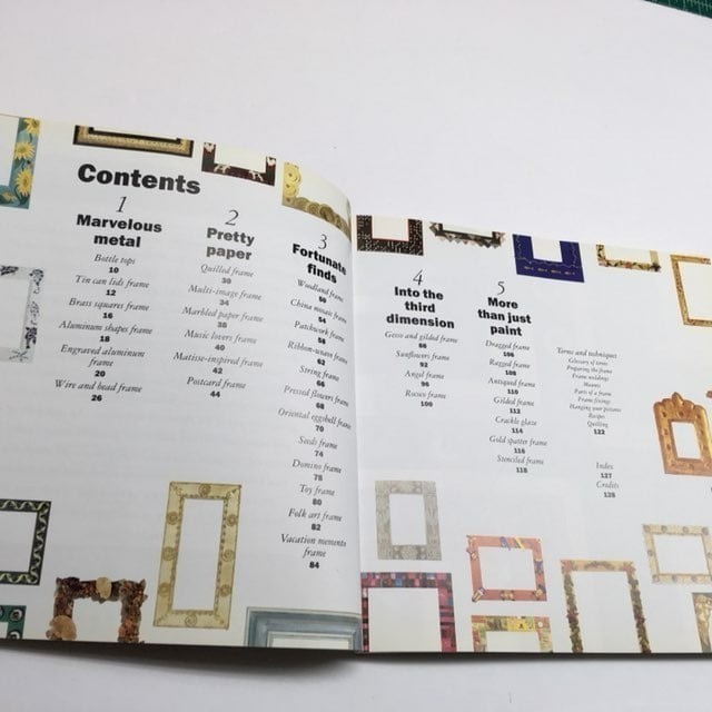 Fabulous Frames Craft Book Creative Picture Frame Projects Instructions Photos