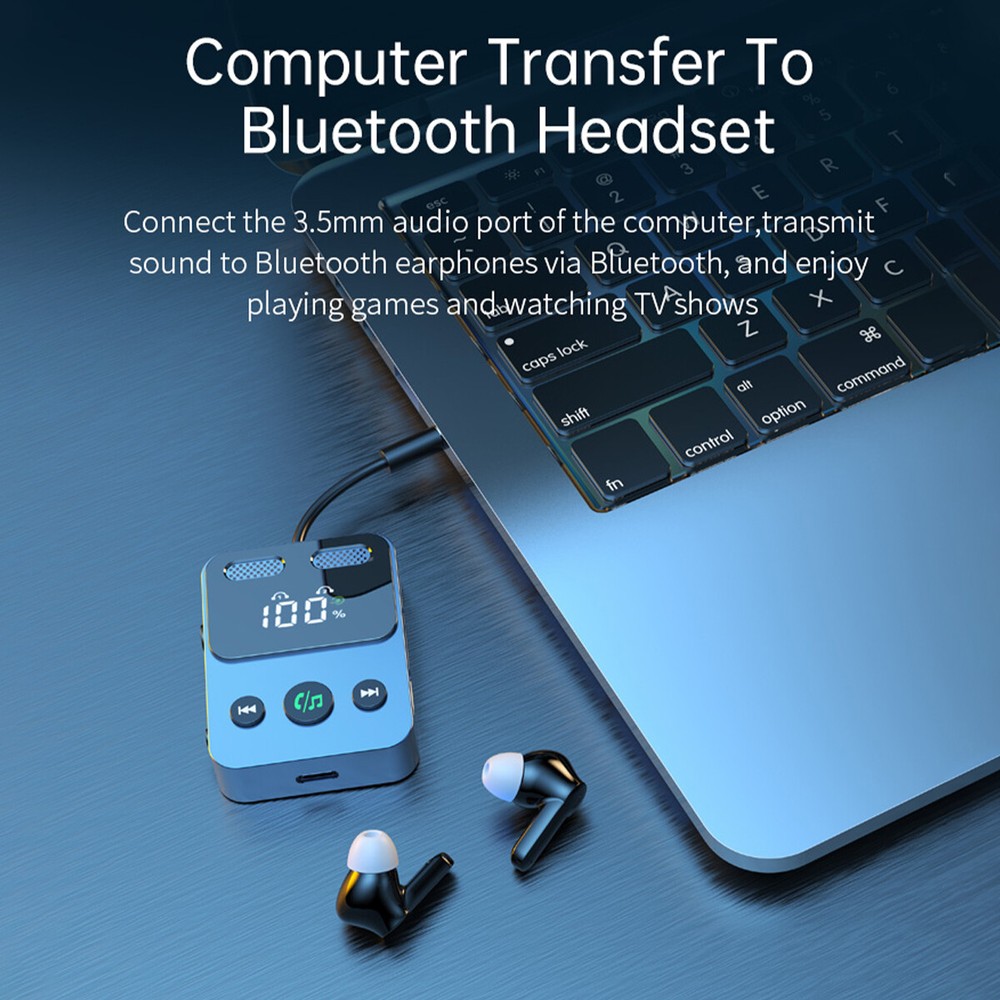 Wireless Bluetooth Integrated Audio Receiver Adapter Car Accessories Universal