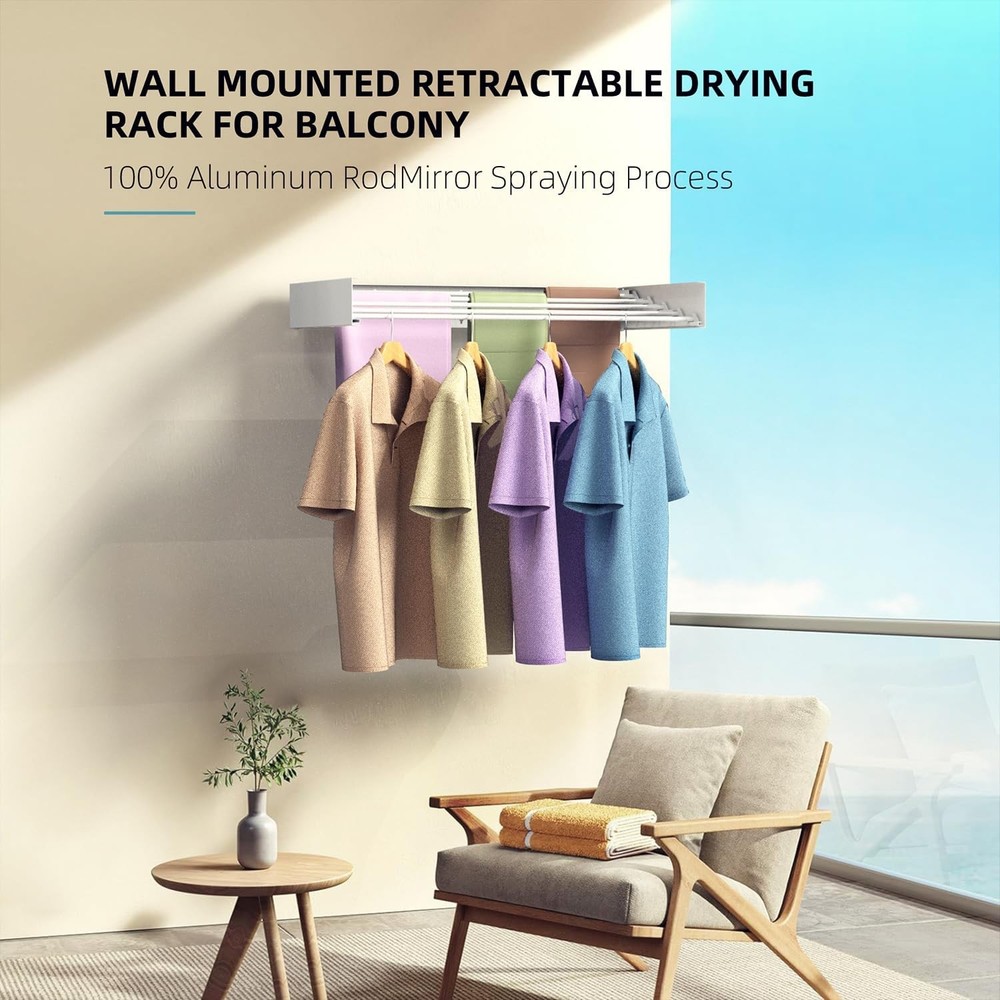 Foldable Wall Mounted Drying Rack - Foldable Drying Racks