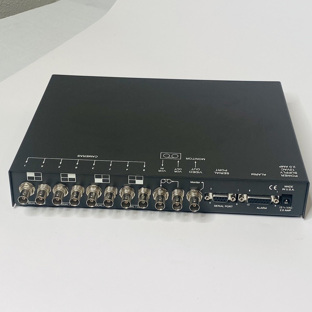 ATV Advanced Technology Video QSP-860MPX 8-Camera Monochrome Duplex Multiplexer
