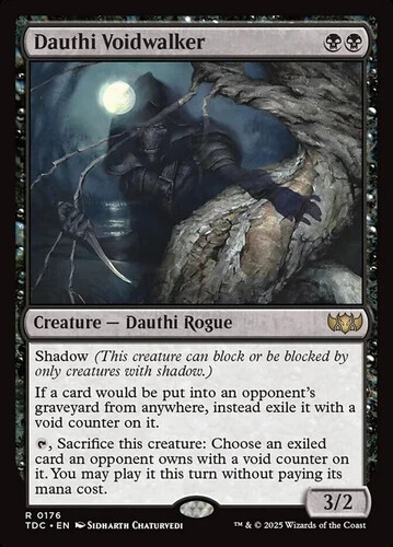 Dauthi Voidwalker - 176 - NM - Commander: Tarkir: Dragonstorm - MTG