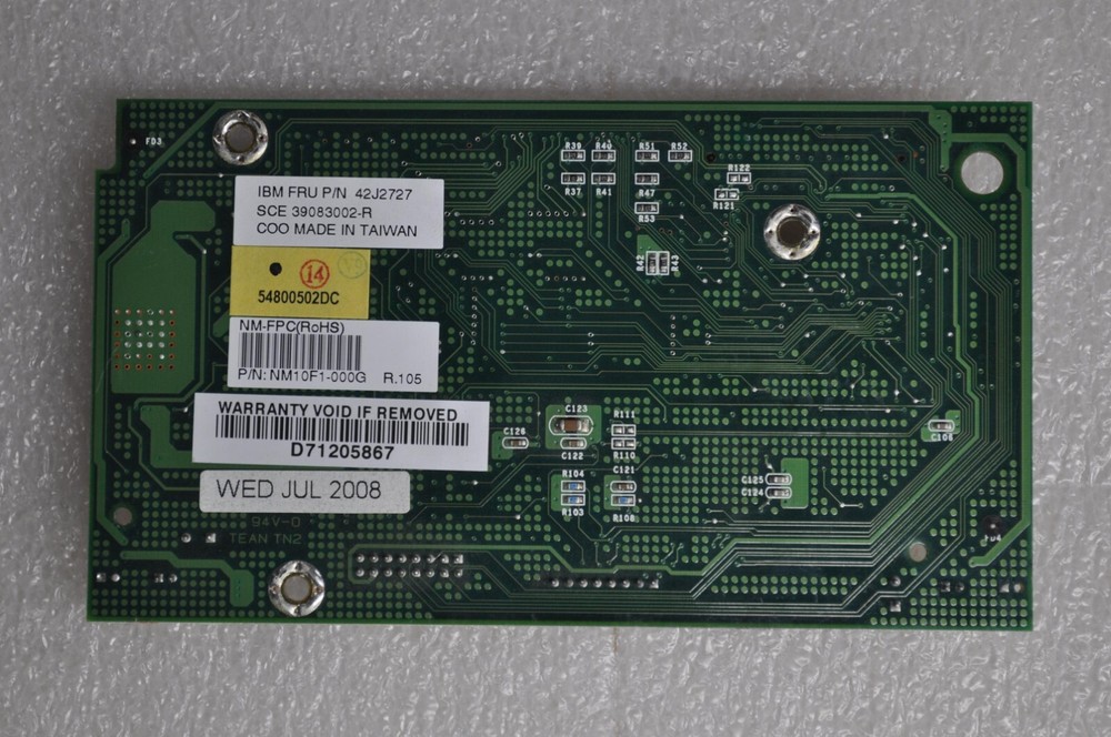 IBM SurePOS 4838 Front Panel Controller Grade A 42J2727