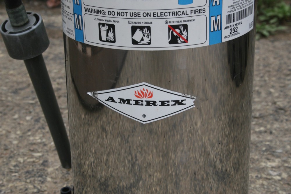 Amerex 2.5 Gallon FOAM Refillable Fire Extinguisher Class 2-A Model 252