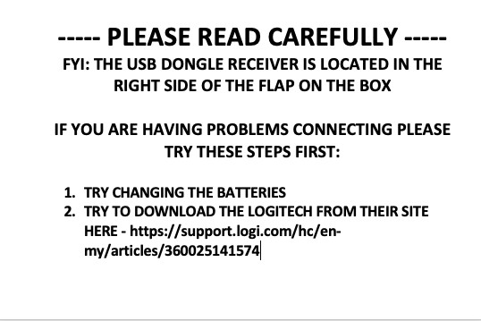 Logitech MK270 Full-size Wireless 2.4G Membrane Keyboard and Mouse Bundle PC/MAC