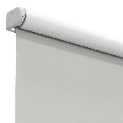 1pc 34"x72" Blackout Roller Window Shade with Slow Release System Gray -