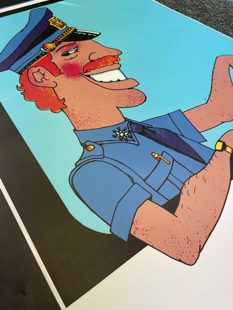 APB Side Art - Arcade Video Game - A.P.B. Atari Dedicated Cab