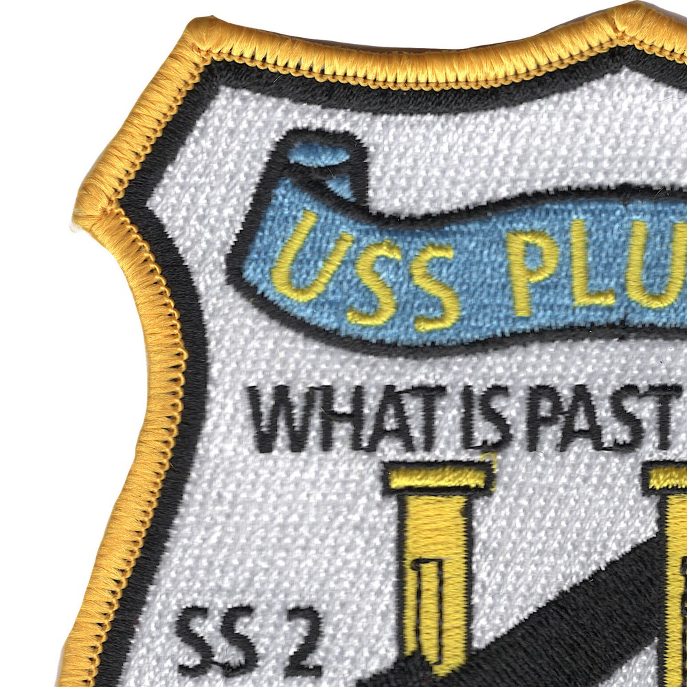 SSN-595 USS Plunger Patch - Version B