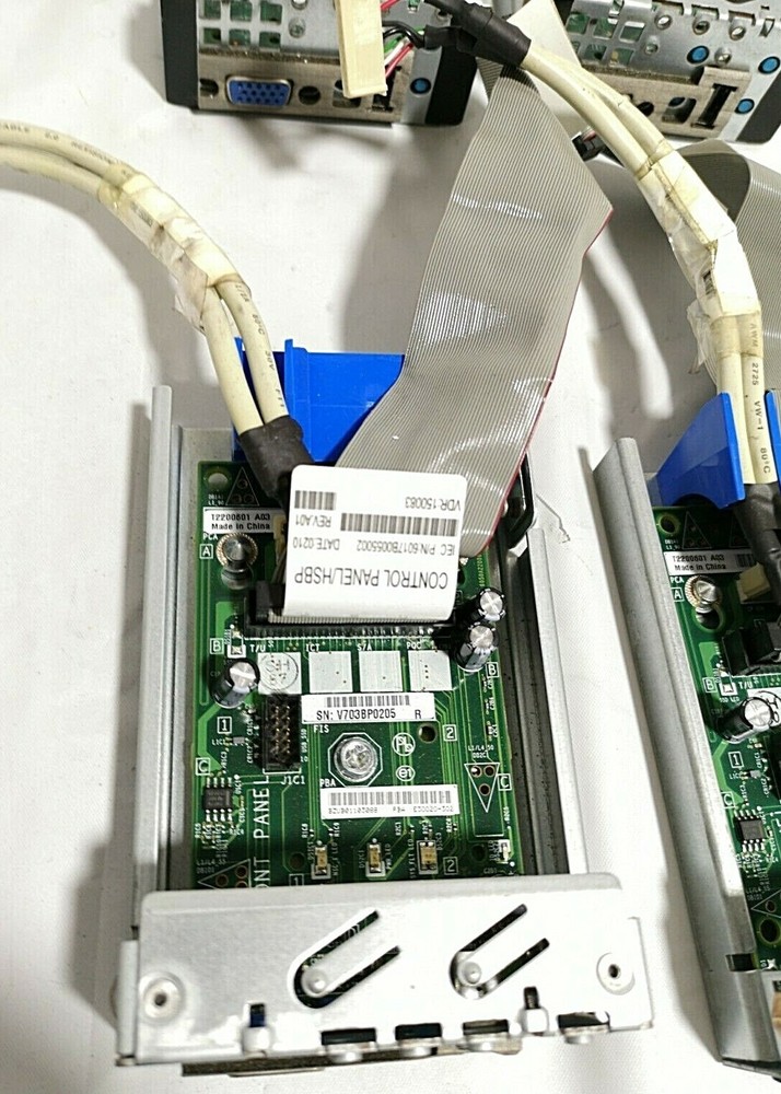 X4 INTEL FRONT PANEL BOARD ASSEMBLY E30020-302 CABLES CONTROL 6017B0055002