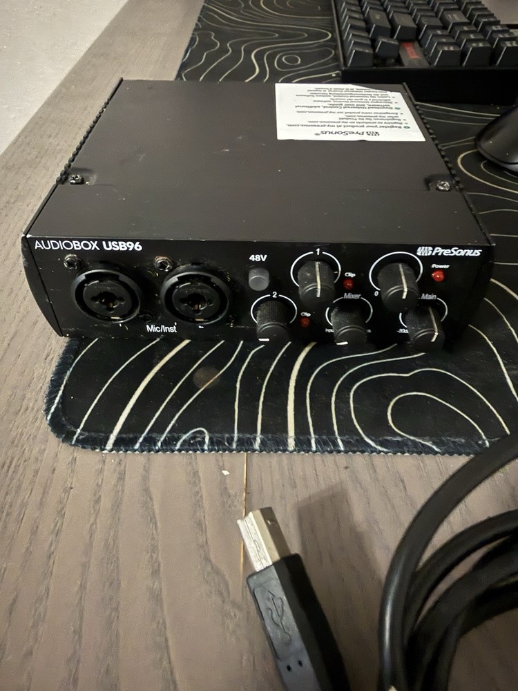 PreSonus AUDIOBOX 2-Channel MIDI Recording Interface