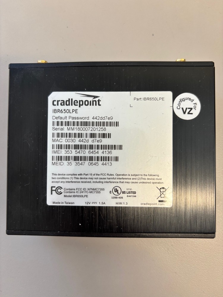 Cradlepoint IBR600LPE lot