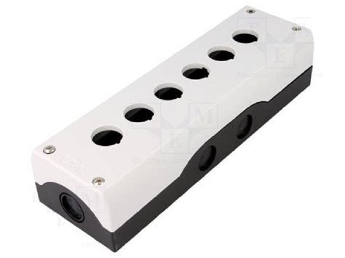 1PC   Enclosure 6 PushButton Surface Mount M22-I6