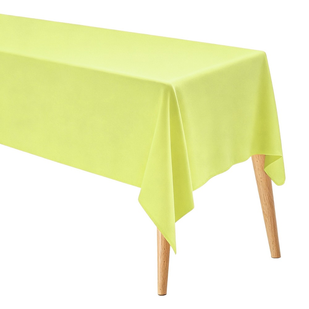 150x300cm Rectangle Tablecloth, Thickened Polyester Table Cloth Grass Green