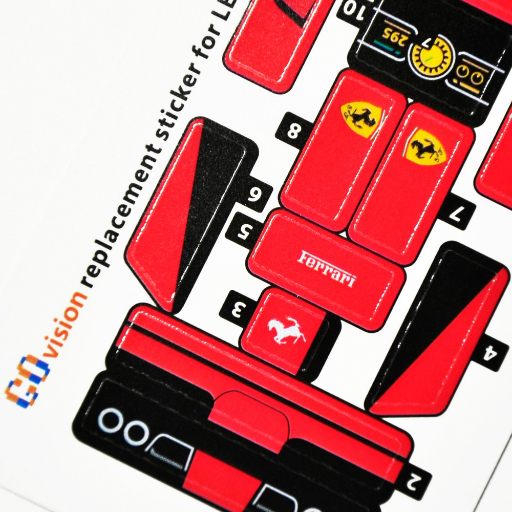 Replacement sticker for set 75899 Precut sticker