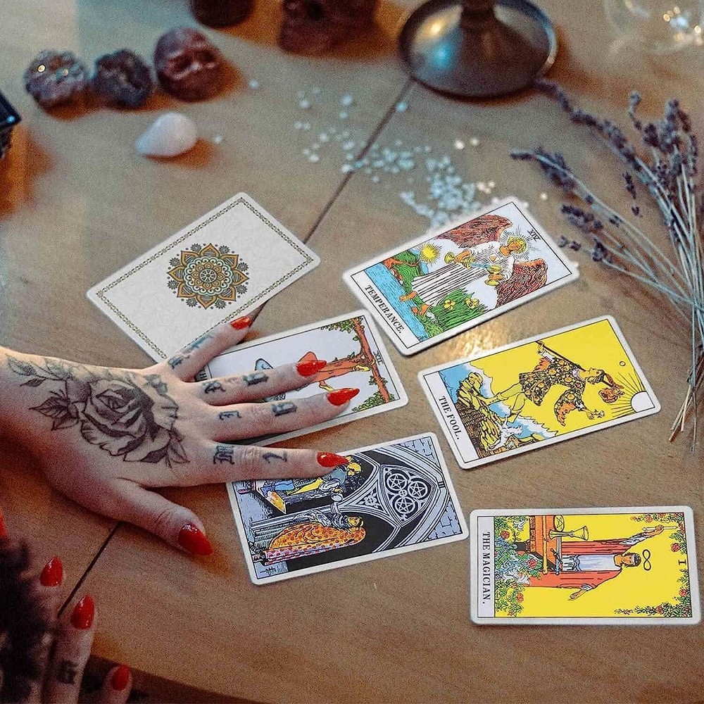 Dionysus Classic Design Tarot Cards Deck with Guidebook