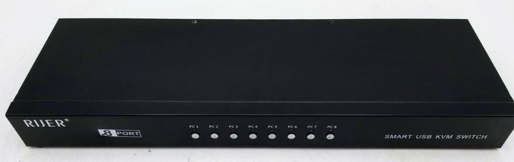 Rijer 8 Port Manual Smart VGA USB KVM Switch