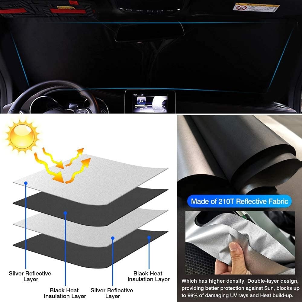 Toyota 4Runner Special Windshield Sunshade Foldable Sunshade