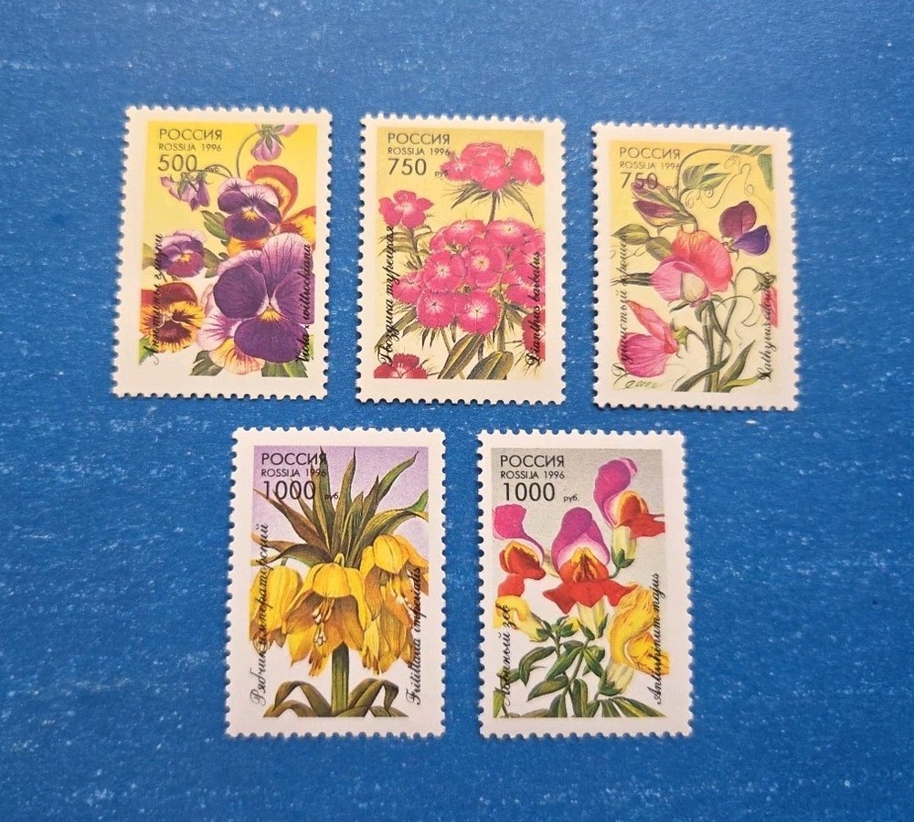 Russia Stamps, Scott 6302-6306 MNH