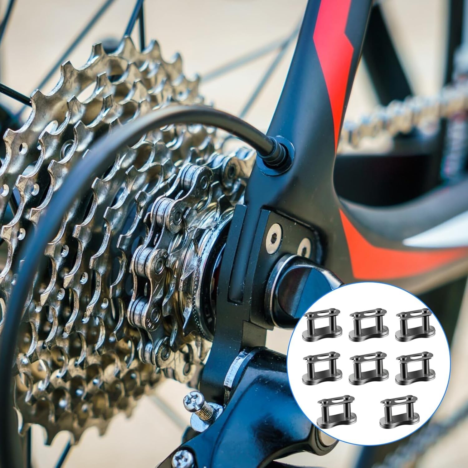 8 Pcs 420 Chain Master Links, Motorcycle Connector, Link...