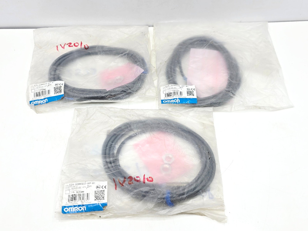 Omron E2A-S08KS02-WP-B1 Proximity Switch Pack of 3
