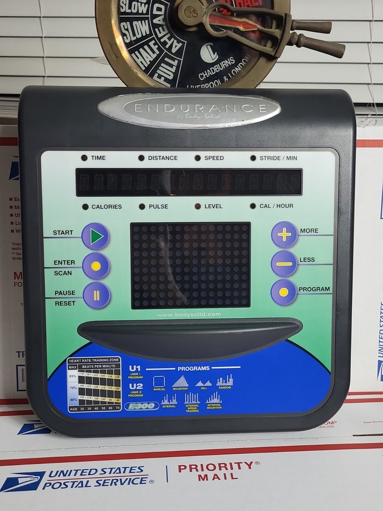 E300 Elliptical Endurance by Body-Solid, COMPUTER ONLY
