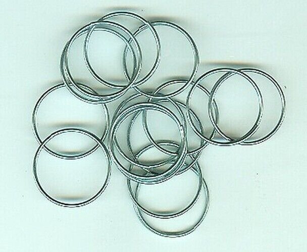 HPC GAK-6 Key Ring, 1" Light Wire 1000/pack