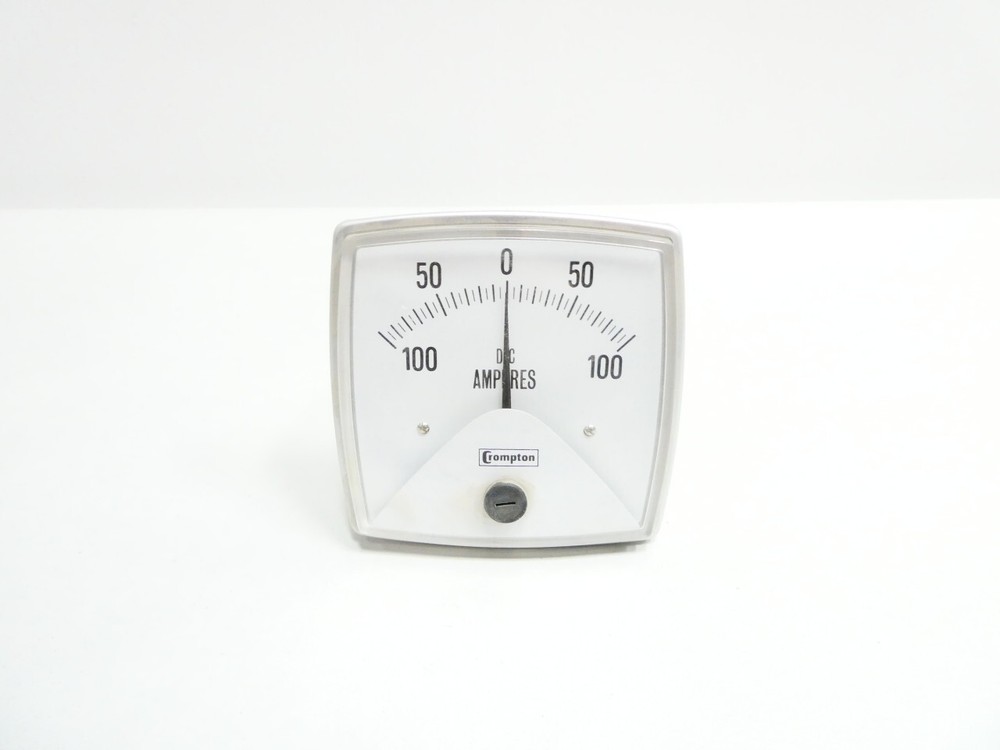 Crompton 016-01CA-GBRL Ammeter 100-0-100a