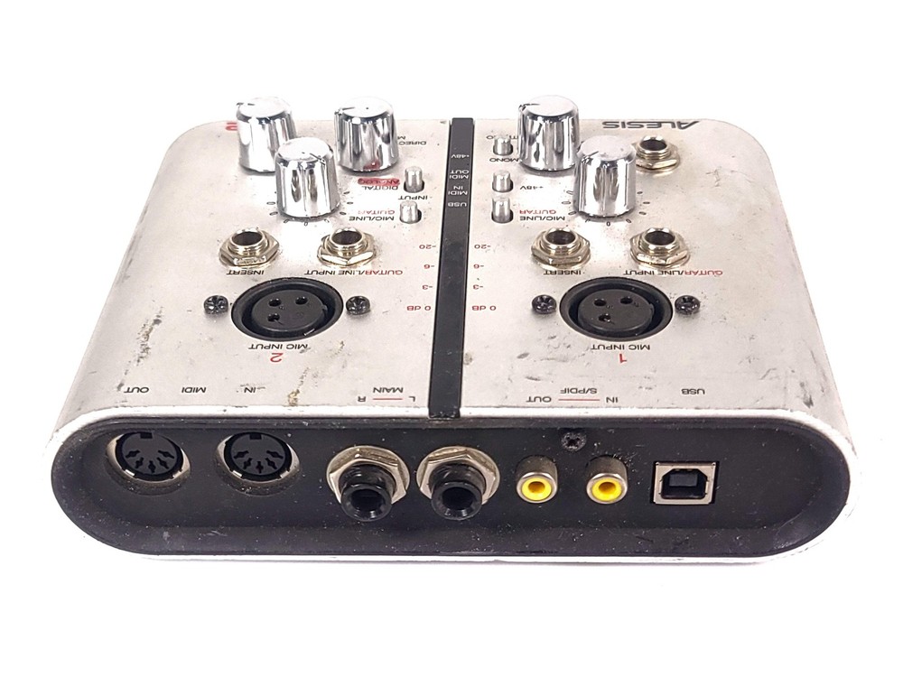 Alesis iO2 USB Audio Interface (C2018-454)